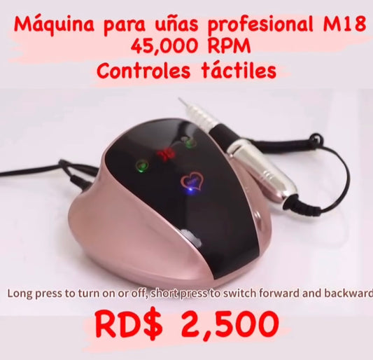 Máquina de uñas profesional SML M18 45,000 RPM