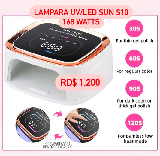 Lampara UV/LED Sun S10 168 Watts